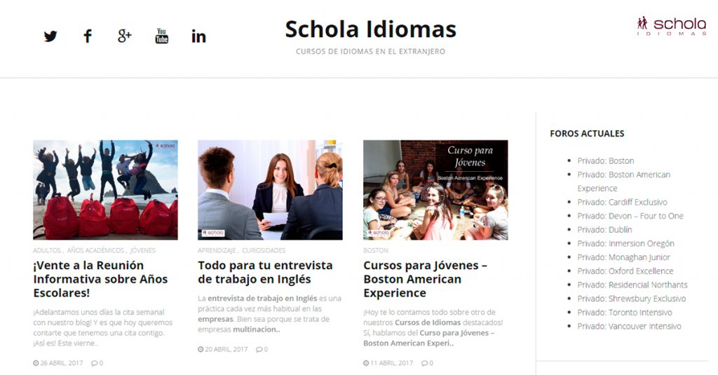 ¿Realizas tu Curso de Idiomas con nosotros? ¡Visita nuestros foros!