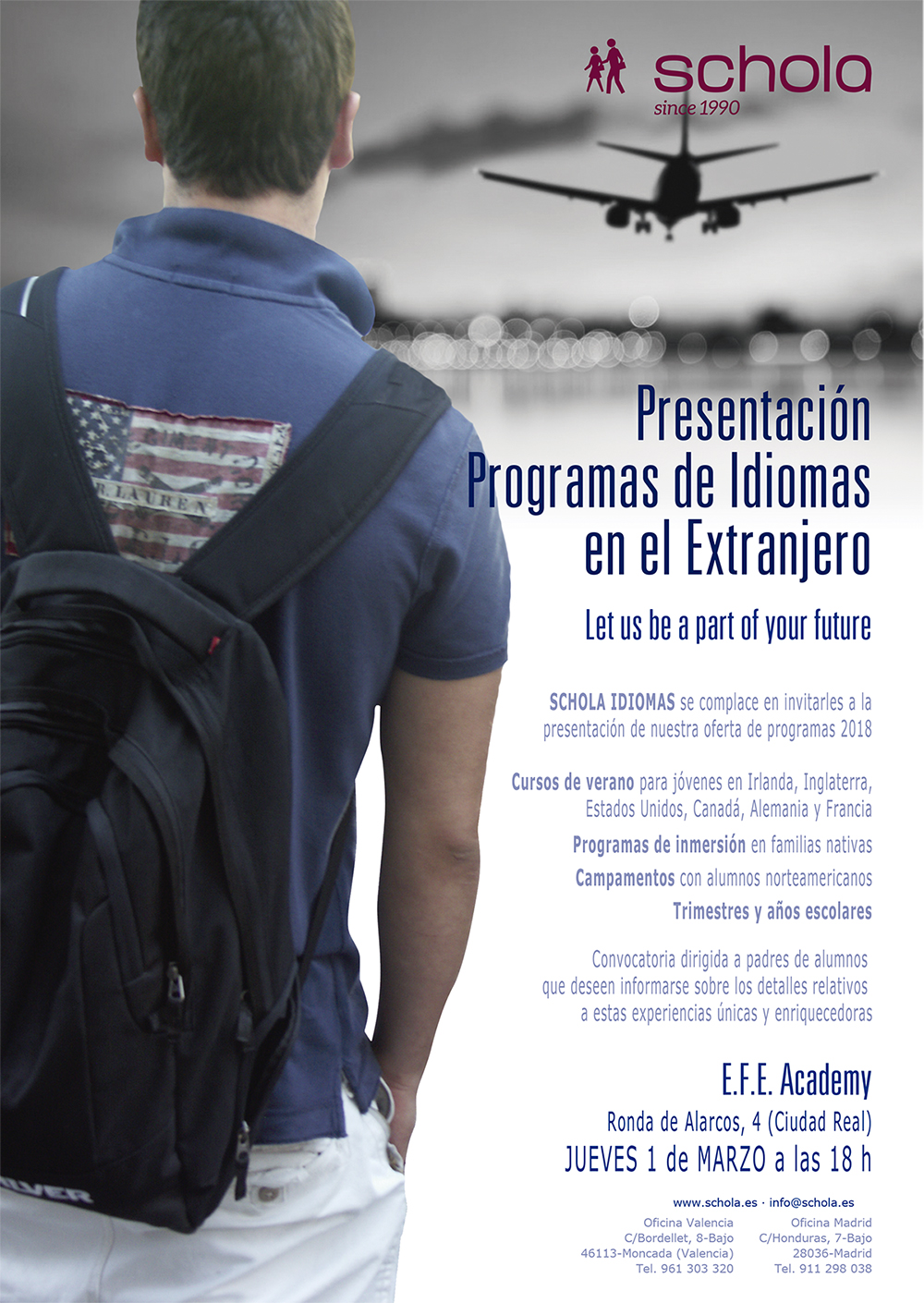 Programas de idiomas en el extranjero - Ciudad Real - Schola