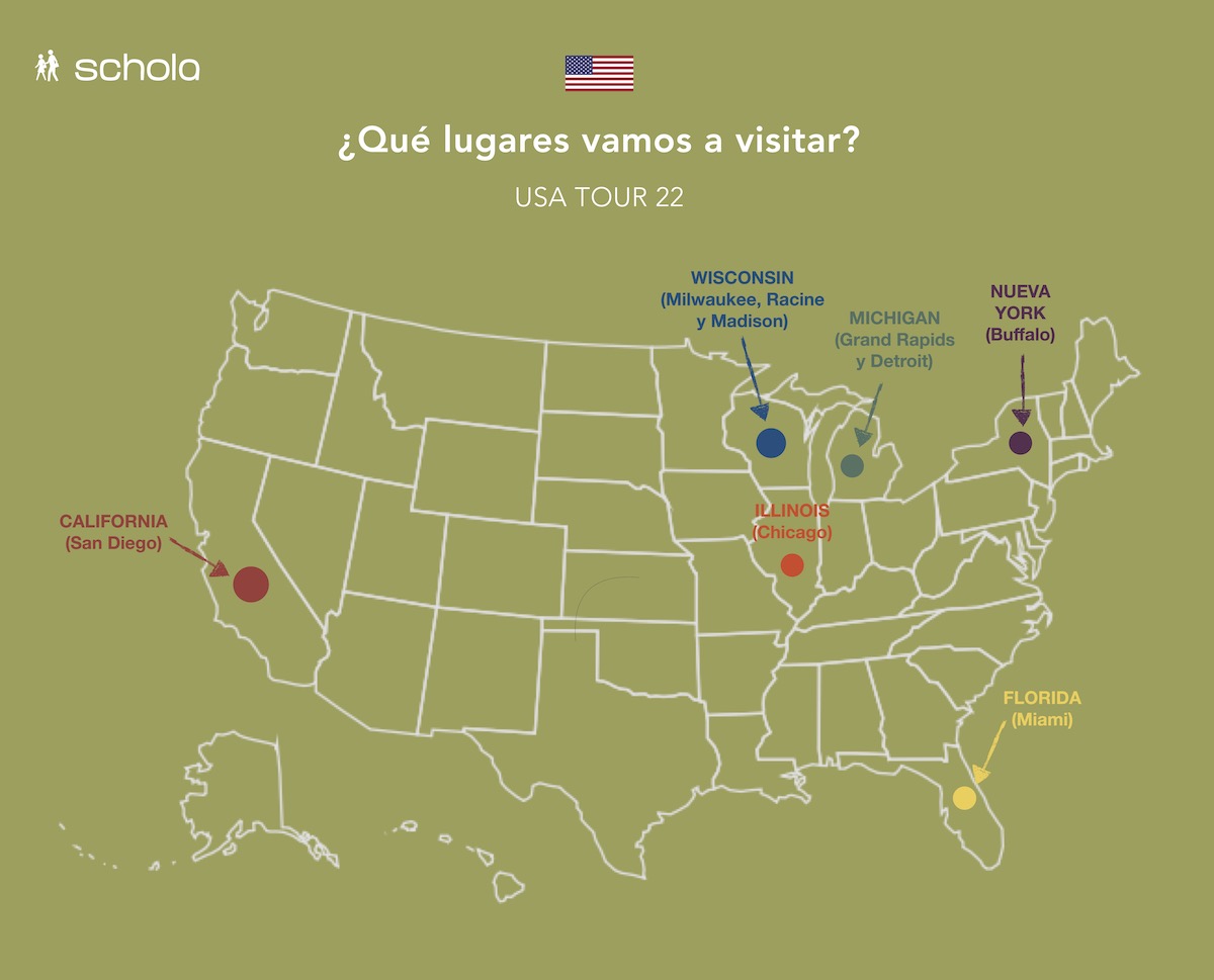 USA TOUR 2022 - Viaje a Estados Unidos - Schola Idiomas 