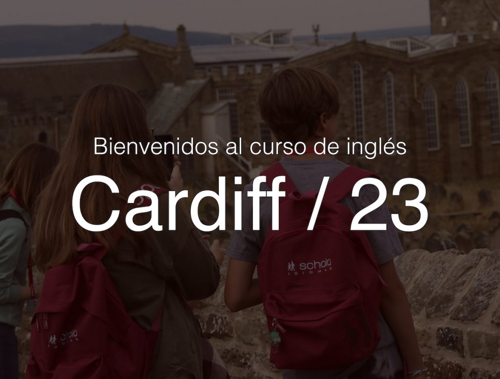 Bienvenidos al curso de inglés en Cardiff 2023